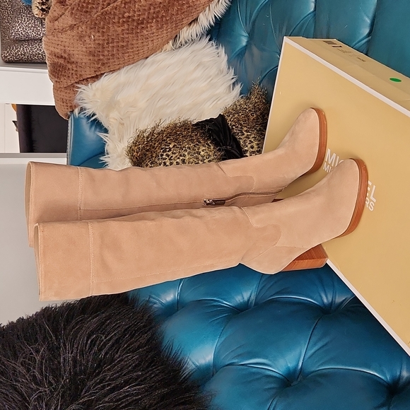 MICHAEL Michael Kors Shoes - MICHAEL Michael Kors Regina Platform Suede Boots